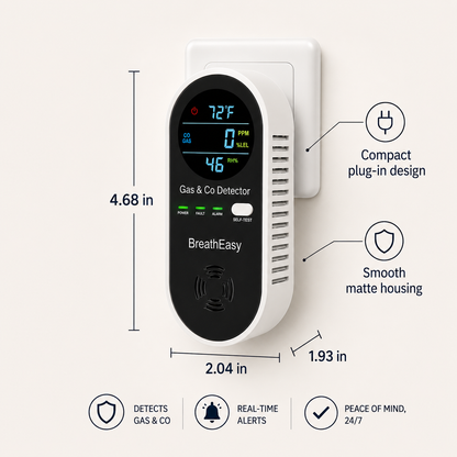 CO & Gas Detector 1 Unit
